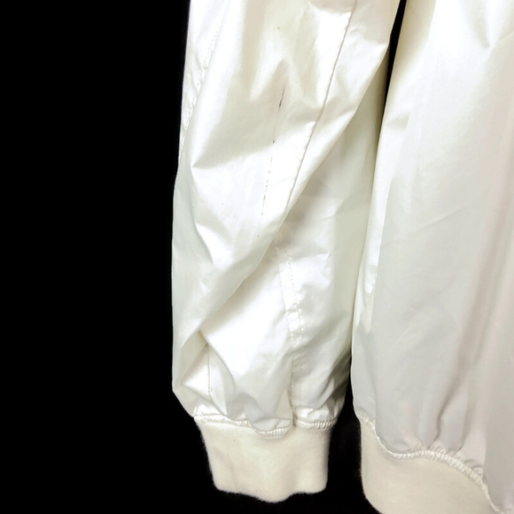 Neff Customs White And Gold Full Zip Hidden Hooded Unisex Jacket - Picture 9 of 13